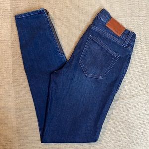 Madewell Skinny Skinny Zipper Jeans